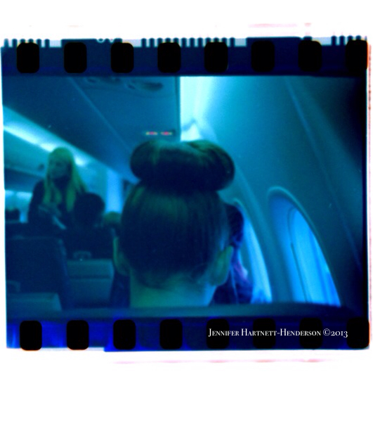 The Hair Bun - first scan from my Lomography Film Scanner using my iPhone