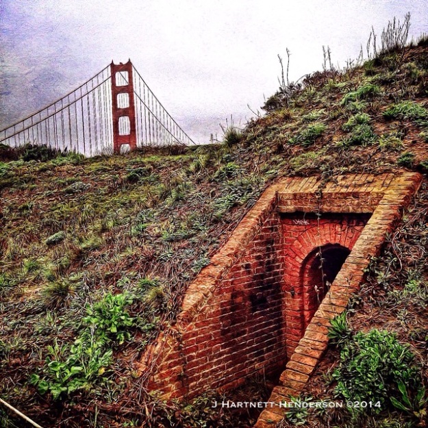 DistressedFX Edit: Golden Gate Bridge