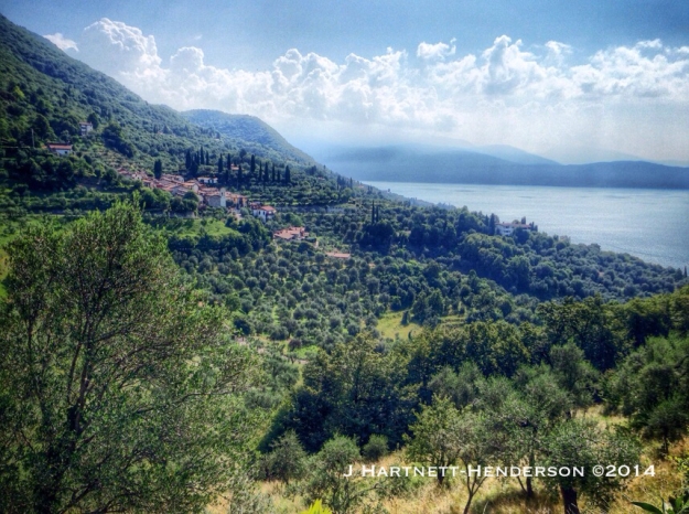 View of Lake Garda by Jennifer Hartnett-Henderson ©2014